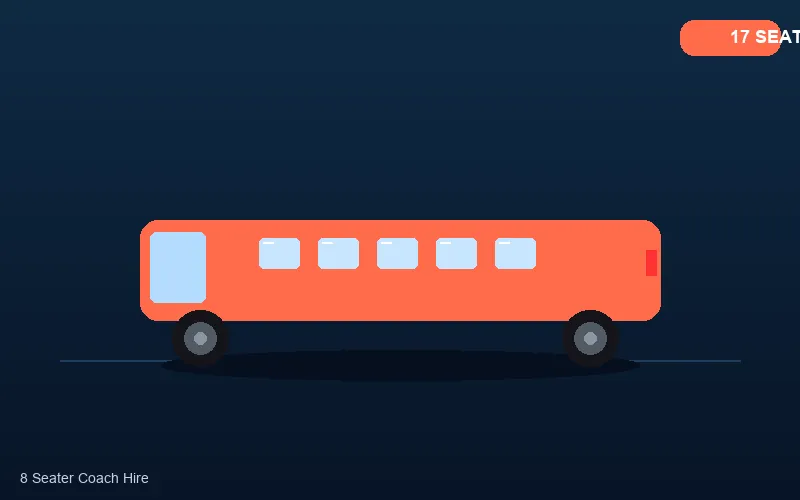 17-seater minibus