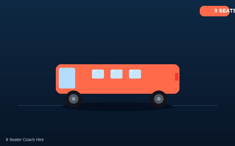 9-seater minibus for hire in the UK