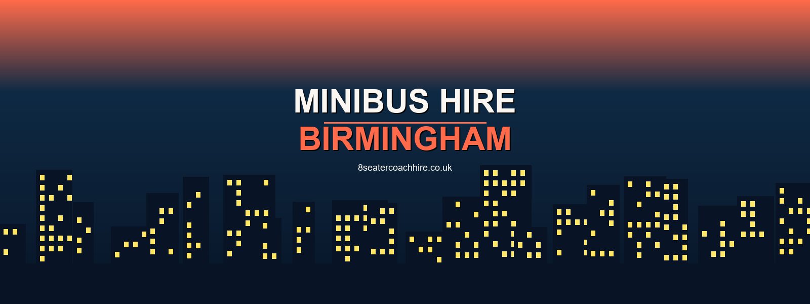 Birmingham city skyline and Bullring area