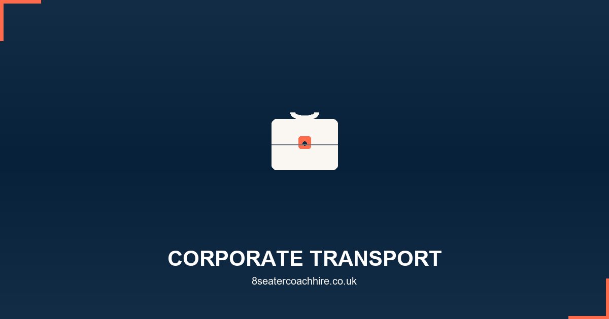 Corporate minibus hire for business travel and executive transport