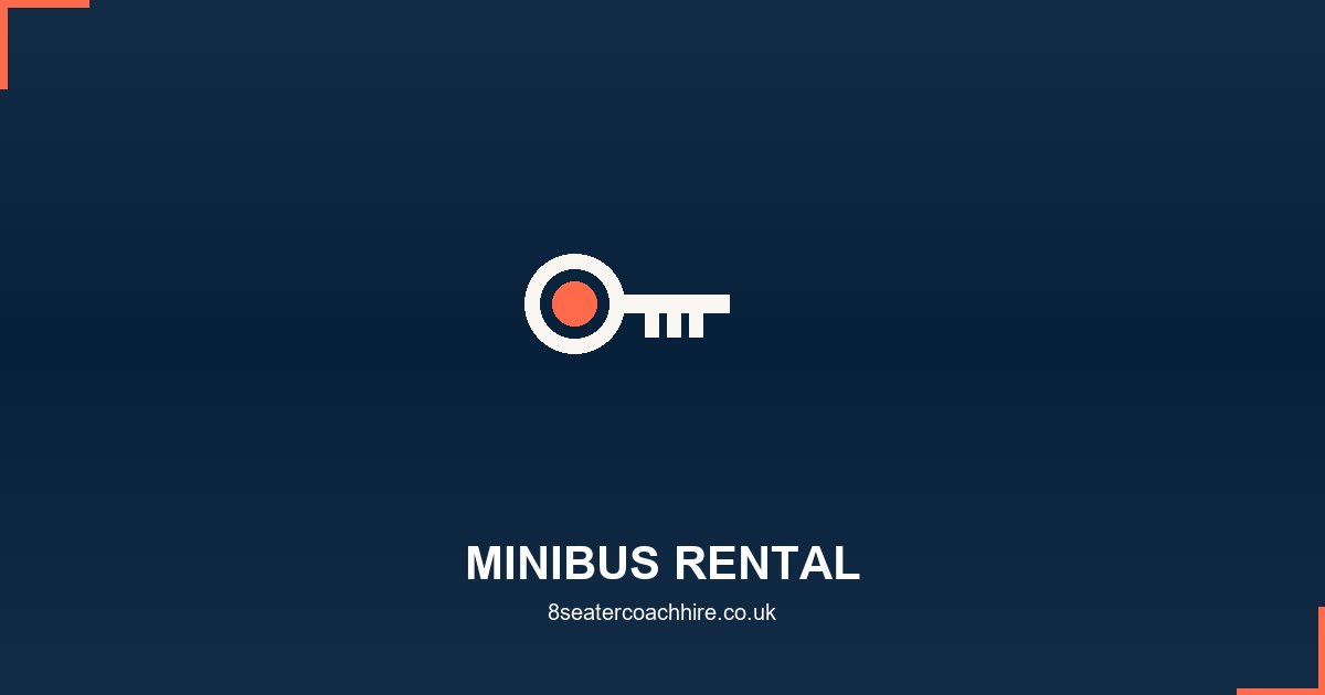 Minibus rental UK — short-term hire for groups