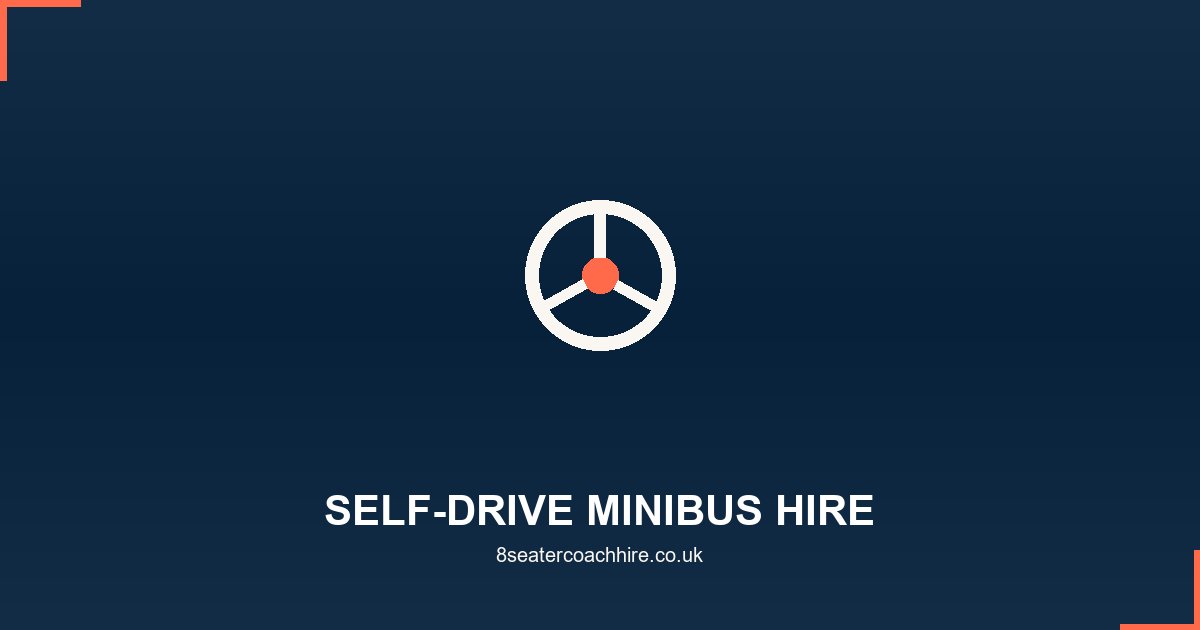 Self-drive minibus hire UK — keys being handed over at depot